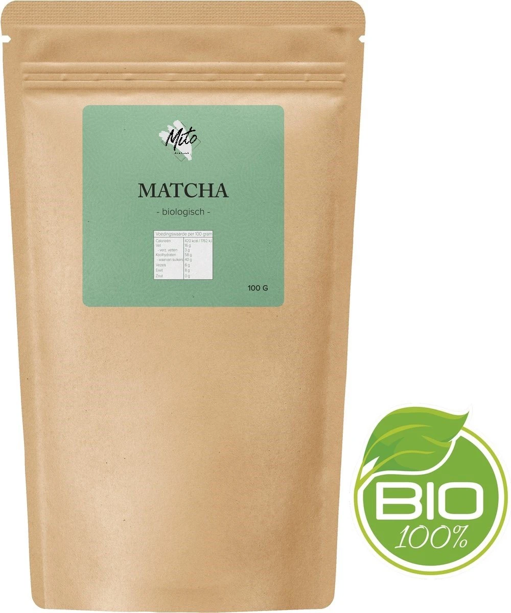Premium Matcha Thee - 100 Gram - Biologisch Gecertificeerd - Matcha Poeder - Groene Thee - Matcha Thee - 100% Organische Thee - Japans - Matcha Latte - Gratis Verzending 1 Premium Matcha Thee - 100 Gram - Biologisch Gecertificeerd - Matcha Poeder - Groene Thee - Matcha Thee - 100% Organische Thee - Japans - Matcha Latte - Gratis Verzending