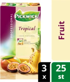 Thee Pickwick Tropical 25x1.5gr Met Envelop - 3 Stuks - 3 Stuks -Drank Winkel 1030x1200