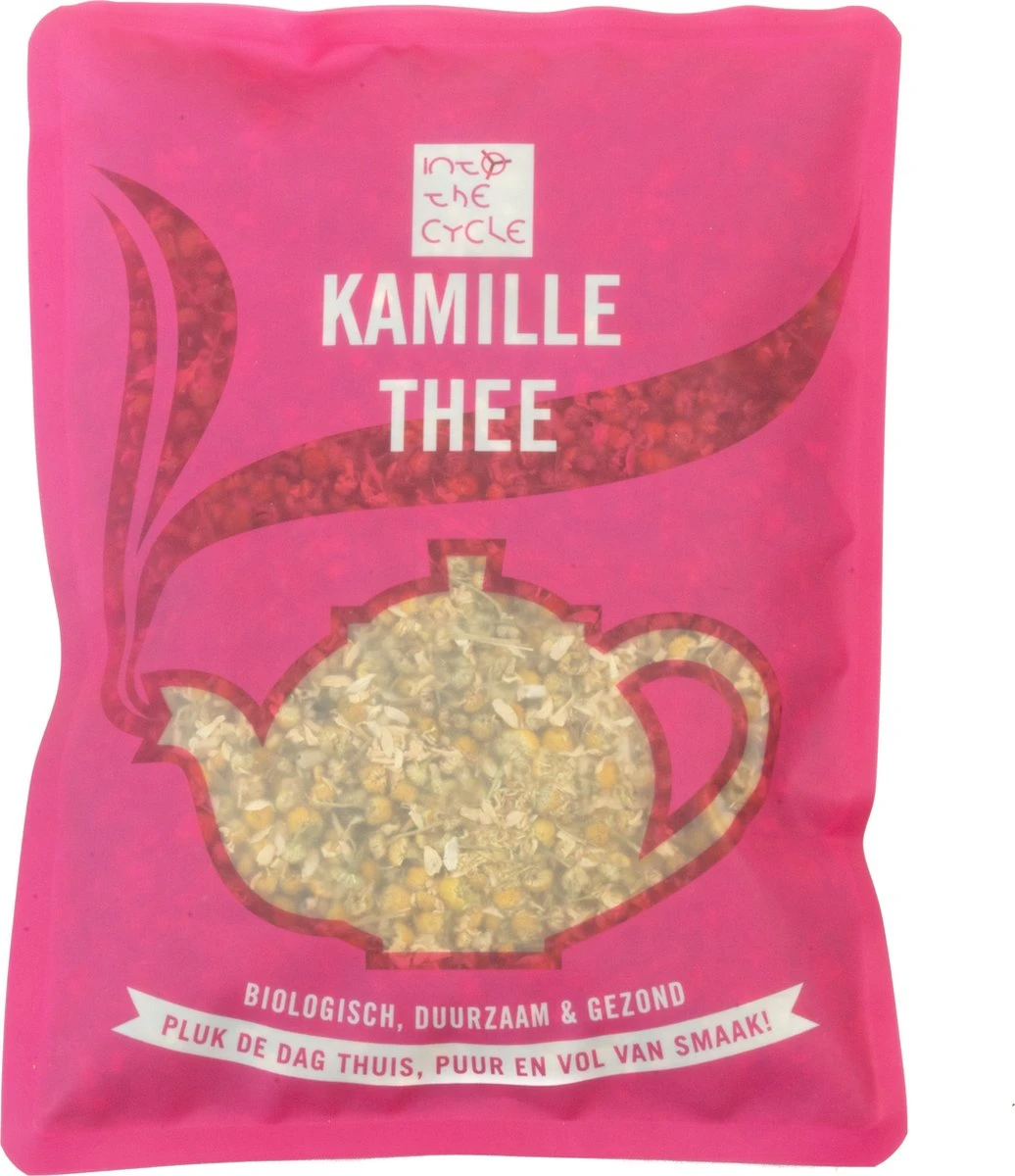 Into The Cycle Kruidenthee - Kamille Thee Biologisch - Losse Thee - 70 Gram Zak 1 Into The Cycle Kruidenthee - Kamille Thee Biologisch - Losse Thee - 70 Gram Zak