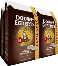 Douwe Egberts Intens Koffiepads - 4 X 54 Pads