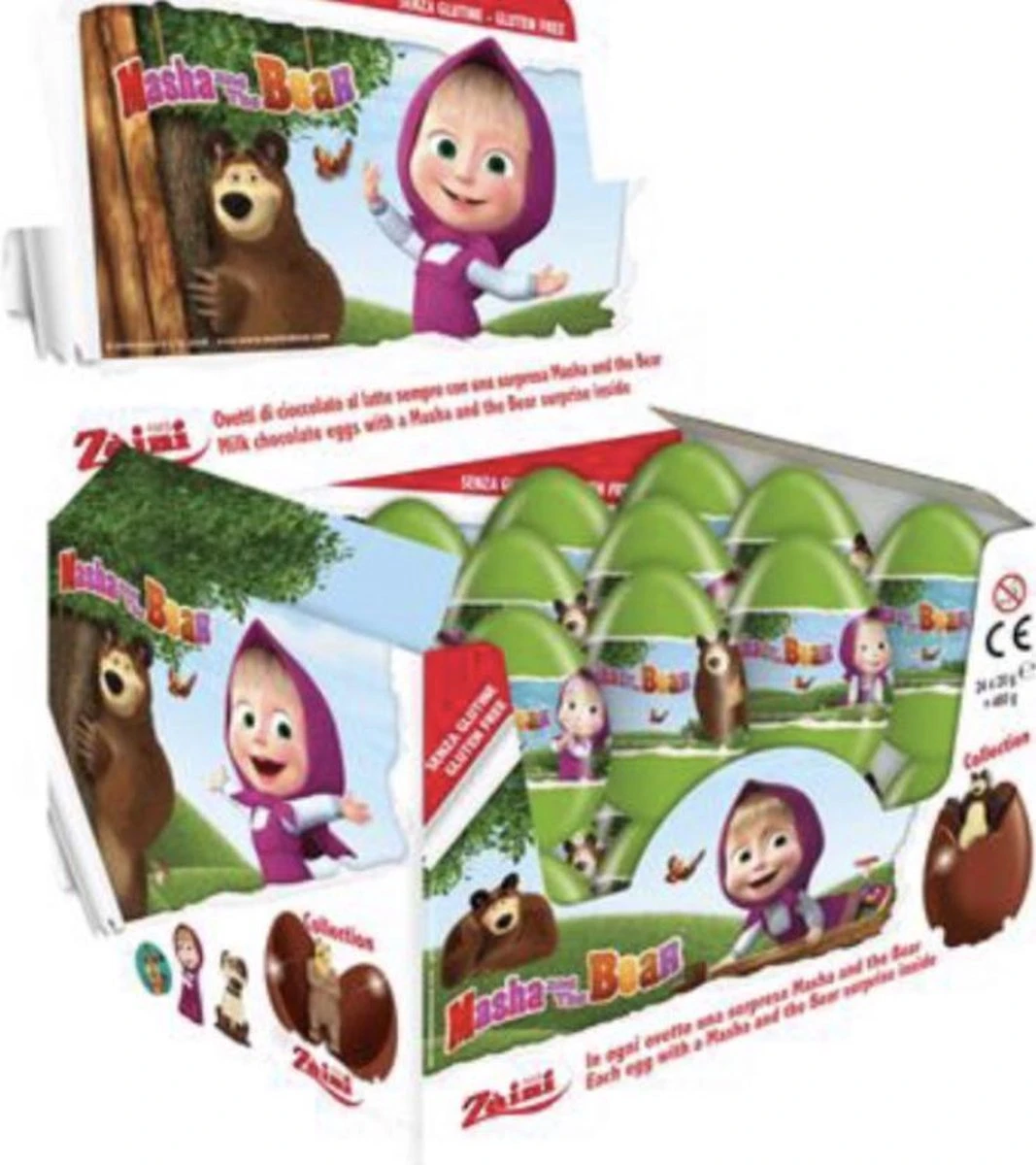 Masha En De Beer - Masha And The Bear Chocolade Verrassingsei 1 Masha En De Beer - Masha And The Bear Chocolade Verrassingsei