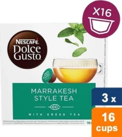 Dolce Gusto - Marrakesh Style Tea - 3x 16 Cups -Drank Winkel 1069x1200