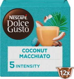 Nescafé Dolce Gusto Coconut Macchiato Capsules - Vegan Koffie - 36 Koffiecups -Drank Winkel 1126x1200 1