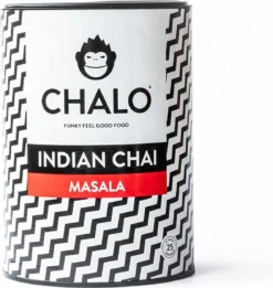 CHALO Prijswinnende Masala Chai Latte - Indische Vegan Chai - Zwarte Assam Thee - 25 Porties/ 300GR