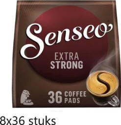Senseo Base Extra Strong Koffiepads - 8 X 36 Pads