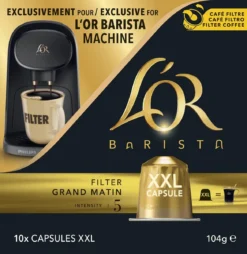 L'OR BARISTA XXL Filter Grand Matin (5) - 5 X 10 Koffiecups -Drank Winkel 1169x1200
