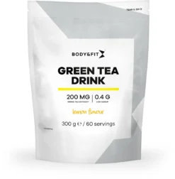 Body & Fit Superfoods Green Tea Drink - Groene Thee Citroen - 60 Kopjes (300 Gram)