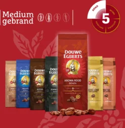Douwe Egberts Aroma Rood Koffiebonen - 4 X 1000 Gram - Extra Grote Verpakking -Drank Winkel 1181x1200 1