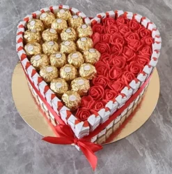 Chocolade Hart Cadeau - Valentijn - Kinder - Ferrero