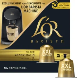 L'OR BARISTA XXL Filter Grand Matin (5) - 5 X 10 Koffiecups -Drank Winkel 1195x1200