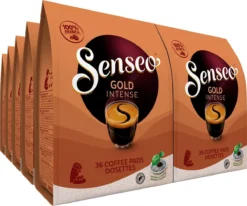 Nieuwe Producten 13 Senseo Gold Intense Koffiepads - 7/9 Intensiteit - 4 X 36 Pads