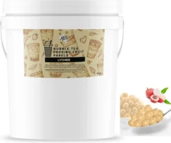 Mito Tea Popping Fruitparels - Boba Bubble Tea Parels - Lychee - Gratis Verzending - 320 Gr