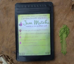 Biologische Matcha Poeder 50 Gram - CEREMONIAL GRADE - JamMatcha Groene Thee - Matcha Thee