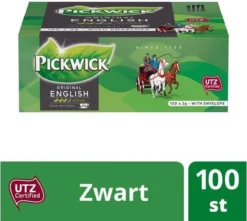 Merkloos Thee Pickwick Engelse Melange 100x2gr Met Envelop -Drank Winkel 1200x1073