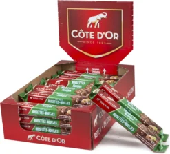 Côte D'Or Chocolade Reep Melk Stukjes Hazelnoten 32 Stuks -Drank Winkel 1200x1082 2