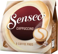 Senseo Cappuccino Koffiepads - 2/9 Intensiteit - 10 X 8 Pads 18 Senseo Cappuccino Koffiepads - 2/9 Intensiteit - 10 X 8 Pads -Drank Winkel 1200x1116