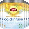 Lipton Cold Infuse Rooibos & Mango, Smaak Voor Koud Water Zonder Suiker En Calorieën - 6 X 10 Zakjes - NL-BIO-01