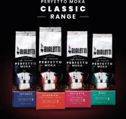 Bialetti Moka Hazelnut Gemalen Koffie - 4x 250 Gram -Drank Winkel 1200x1139 1