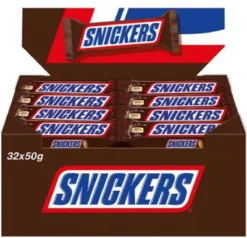 Snickers Chocolade Reep - 32 X 50 Gram -Drank Winkel 1200x1157 2