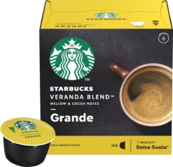 Starbucks By Dolce Gusto Capsules Veranda Grande Blonde Roast - 36 Koffiecups -Drank Winkel 1200x1159