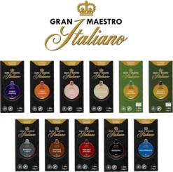 Gran Maestro Italiano - Lungo Intenso - Koffiecups - Nespresso Compatibel Capsules - Krachtige Smaak - 6 X 20 Cups 11 Gran Maestro Italiano - Lungo Intenso - Koffiecups - Nespresso Compatibel Capsules - Krachtige Smaak - 6 X 20 Cups -Drank Winkel 1200x1191 1
