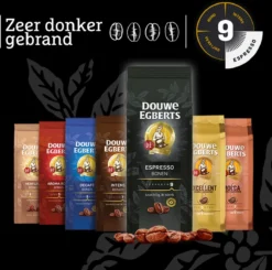 Douwe Egberts Espresso Koffiebonen - 4 X 1000 Gram - Extra Grote Verpakking -Drank Winkel 1200x1191