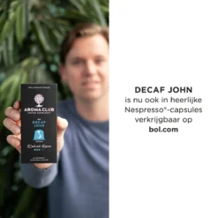Aroma Club - Cafeïnevrije Koffiebonen 1KG - No. 5 Decaf John - Koffie Intensiteit 3/5 -Drank Winkel 1200x1200 105