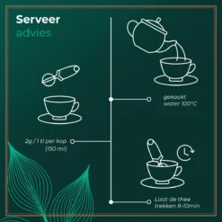 Soolong Sense China Nr11 Gember Thee - Verkwikkend & Krachtig - Gember & Citroengras - Duurzame Losse Thee - Premium Kruidenthee Uit China - Blik 25gram -Drank Winkel 1200x1200 253