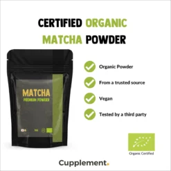 Cupplement | Premium Matcha 90 Gram | Biologisch | Gratis Verzending | Hoogste Kwaliteit Groene Thee Poeder -Drank Winkel 1200x1200 284
