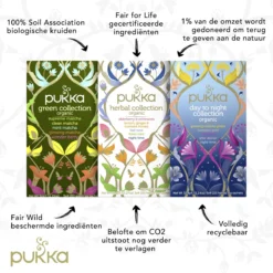 Pukka Collections Thee Bundel, Biologische Kruidenthee Selectie - 3 X 20 Zakjes - NL-BIO-01 -Drank Winkel 1200x1200 372