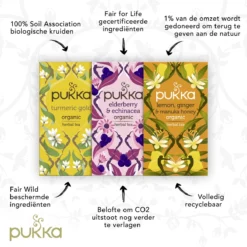 Pukka Support Thee Bundel, Biologische Kruidenthee Ter Ondersteuning Van Je Welzijn - 3 X 20 Zakjes - GB-BIO-05 -Drank Winkel 1200x1200 404