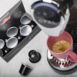 Aroma Club - Nespresso Compatible Capsules (120 St.) - No. 3 Strong George - Intensiteit 5/5 - Espresso - 100% Aluminium Koffiecups -Drank Winkel 1200x1200 53