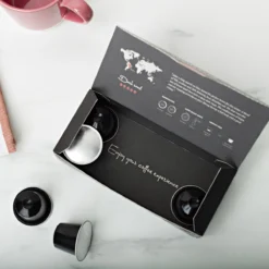 Aroma Club - Nespresso Compatible Capsules (120 St.) - No. 3 Strong George - Intensiteit 5/5 - Espresso - 100% Aluminium Koffiecups -Drank Winkel 1200x1200 55