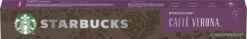 Starbucks By Nespresso Caffe Verona Dark Roast Capsules - 120 Koffiecups -Drank Winkel 1200x191