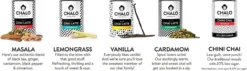 CHALO Chai Latte - Indian Chai Starterkit - Zwarte Assam Thee - 5 Smaken Heerlijke Indische Thee X 300GR -Drank Winkel 1200x346