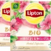 Lipton Hibiscus & Melissa Kruidenthee, Met De Zoete Smaak Van Hibiscus En De Frisse Smaak Van Melissa - 4 X 20 Zakjes - PL-EKO-03