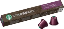 Starbucks By Nespresso Caffe Verona Dark Roast Capsules - 120 Koffiecups -Drank Winkel 1200x540
