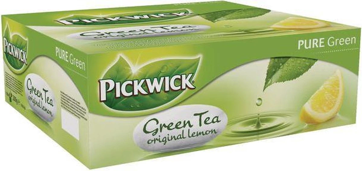Pickwick Drank: Theezakje 2 Gr Groene Thee Lemon Pk 100 4 Pickwick Drank: Theezakje 2 Gr Groene Thee Lemon Pk 100 - Afbeelding 4