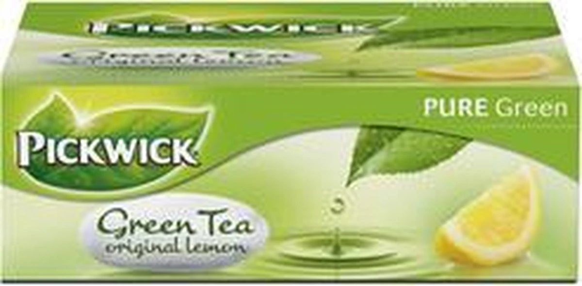 Pickwick Drank: Theezakje 2 Gr Groene Thee Lemon Pk 100 5 Pickwick Drank: Theezakje 2 Gr Groene Thee Lemon Pk 100 - Afbeelding 5