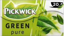 Pickwick Pure Groene Thee - 12 X 20 Zakjes 9 Pickwick Pure Groene Thee - 12 X 20 Zakjes -Drank Winkel 1200x675 5