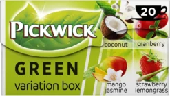 Pickwick Groene Thee Variatiebox - 12 X 20 Zakjes -Drank Winkel 1200x678 2