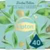 Lipton Thee Limited Edition Theedoos, Leuk Om Te Geven Als Cadeau - 40 Zakjes En Tinnen Blik - Cadeauverpakking