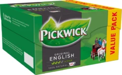 Pickwick English Zwarte Thee - 6 X 40 Zakjes - Extra Grote Verpakking -Drank Winkel 1200x743