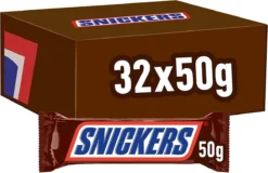 Snickers Chocolade Reep - 32 X 50 Gram -Drank Winkel 1200x775 1