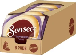 Senseo Cappuccino Choco Koffiepads - 2/9 Intensiteit - 4 X 8 Pads 18 Senseo Cappuccino Choco Koffiepads - 2/9 Intensiteit - 4 X 8 Pads -Drank Winkel 1200x863