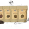 Mito Tea - Losse Thee - Deluxe Theepakket - Proefpakket Met 4 Verschillende Losse Thee * Special Taste * 4X 25 Gram - Vanille/Rooibos - Marokkaanse Thee - Herbal Tea - Citroen/Gember - Random -Voorzien Van De Beste Ingrediënten