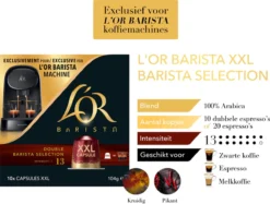 L'OR BARISTA XXL Barista Selection (13) - 5 X 10 Koffiecups -Drank Winkel 1200x910