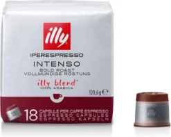 Illy - Iperespresso Koffie Home Intenso 6 X 18 Capsules -Drank Winkel 1200x957 1