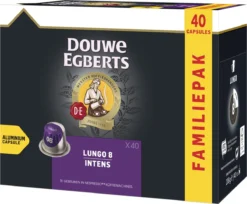 Douwe Egberts Lungo Intens (8) - 5 X 40 Koffiecups -Drank Winkel 1200x992 1