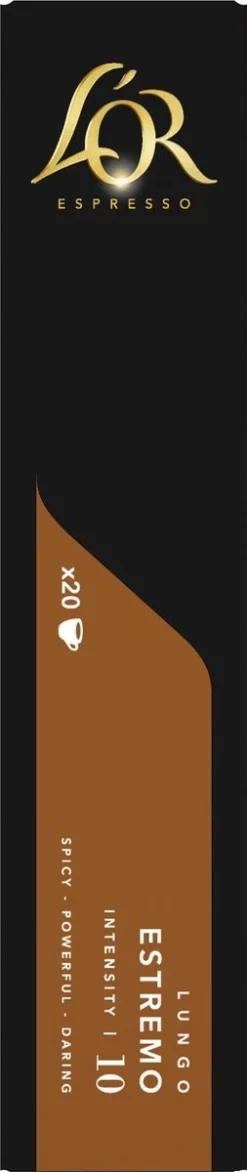 L'OR Lungo Estremo (10) - 10 X 20 Koffiecups 17 L'OR Lungo Estremo (10) - 10 X 20 Koffiecups -Drank Winkel 253x1200 1